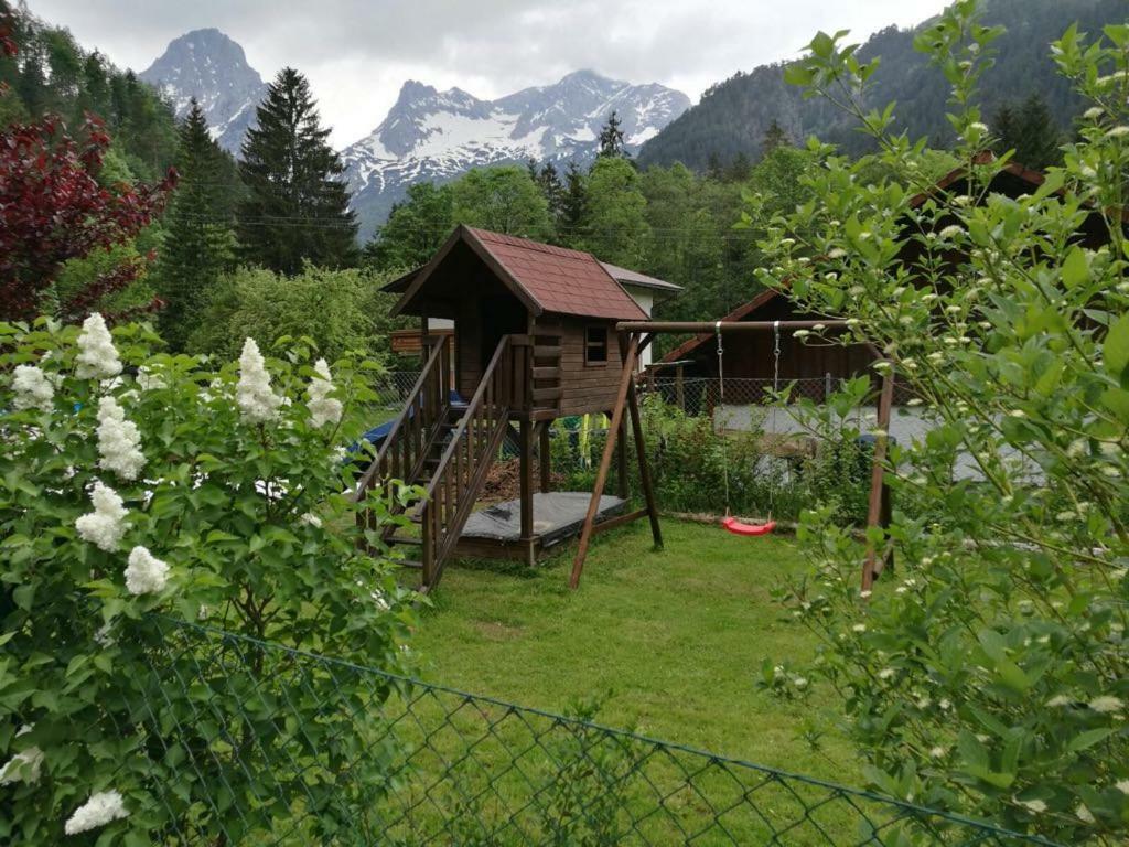 Holzhaus In Hinterstoder Villa Luaran gambar